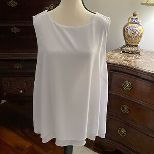 Joan Rivers white blouse XL